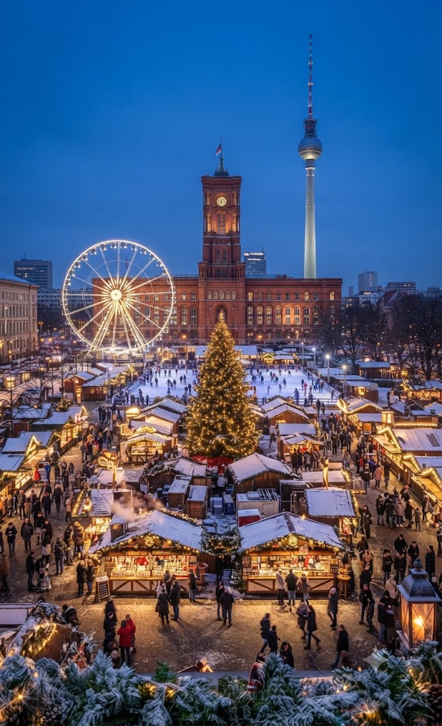İzmir'den Direkt Sefer İle Berlin & Prag Noel Pazarları Turu