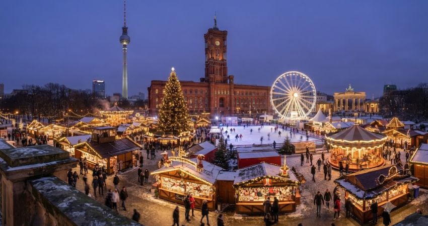 İzmir'den Direkt Sefer İle Berlin & Prag Noel Pazarları Turu
