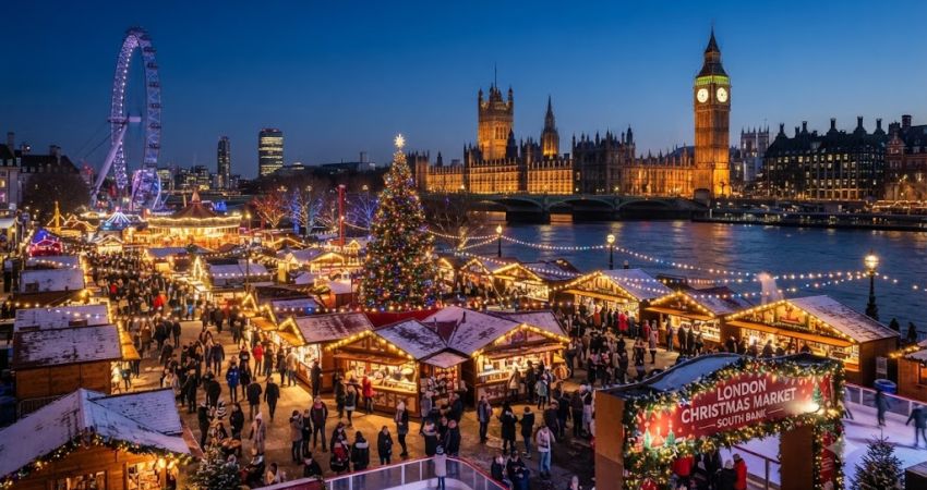 Londra Noel Pazarları Turu